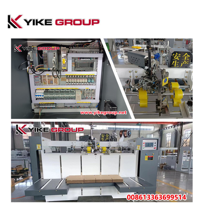YIKE GROUP 2000mm 半自動波紋ボックスの縫製機