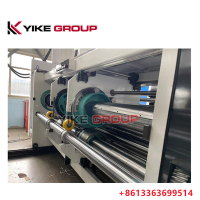 YIKE GROUP リードエッジフィッダー 1200X2400MM 4色フレックスプリント スロッティング・ダイ・カット・マシン